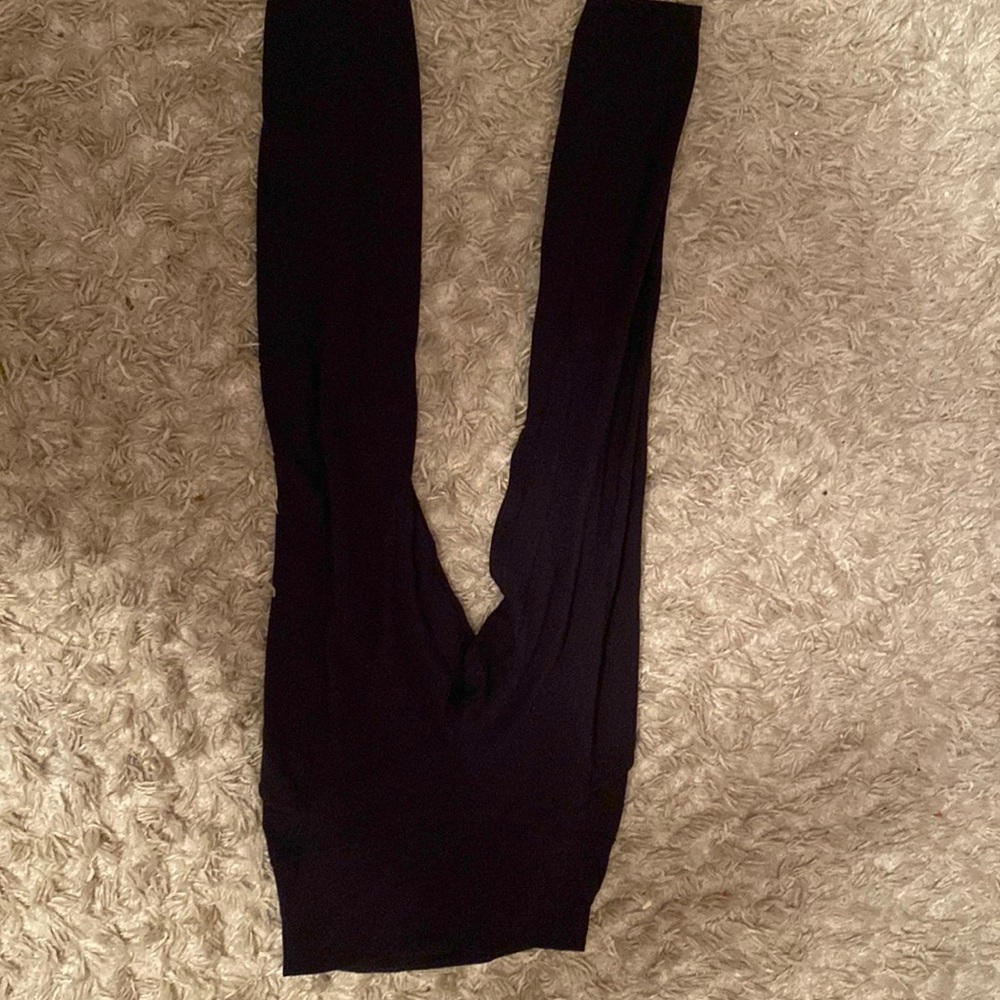 Black Lulu lemon Align High rise pant 25 inch with pockets